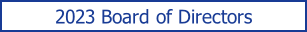 2023 Board of Directors